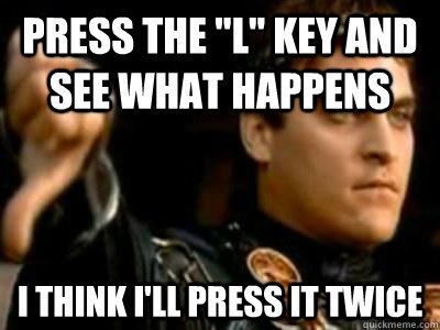 Press the 