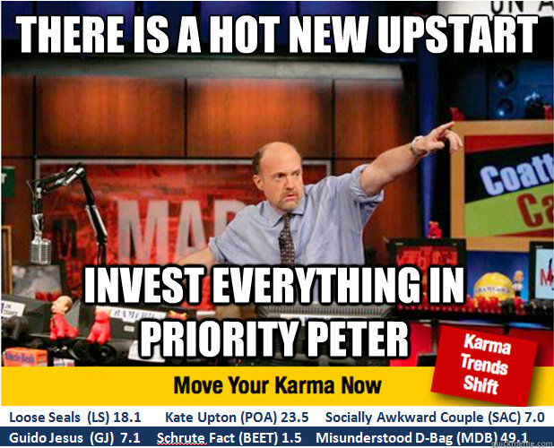 There is a hot new upstart Invest everything in priority Peter - There is a hot new upstart Invest everything in priority Peter  Jim Kramer with updated ticker