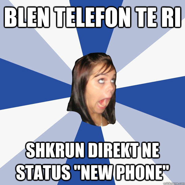 blen telefon te ri shkrun direkt ne status 