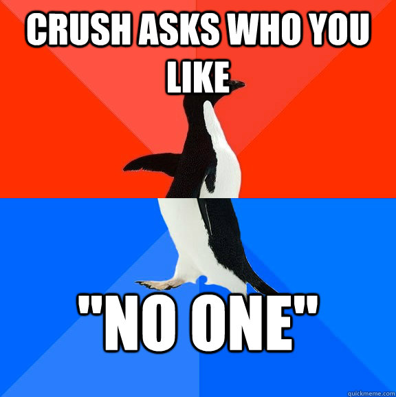 Crush asks who you like 