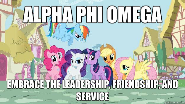 Alpha Phi Omega Embrace the Leadership, Friendship, and Service  