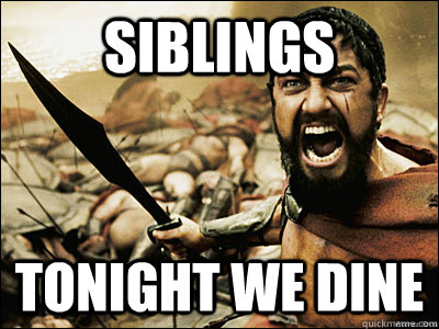 Siblings TONIGHT WE DINE - Siblings TONIGHT WE DINE  FALL300