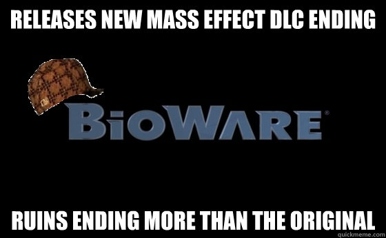 RELEASES NEW MASS EFFECT DLC ENDING RUINS ENDING MORE THAN THE ORIGINAL  