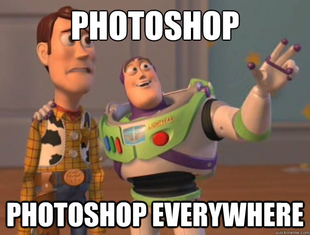 Photoshop Photoshop everywhere - Photoshop Photoshop everywhere  Buzz Lightyear