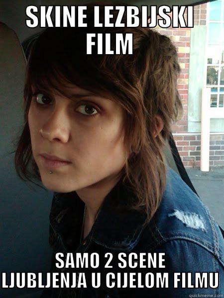 dyke movie movie - SKINE LEZBIJSKI FILM SAMO 2 SCENE LJUBLJENJA U CIJELOM FILMU Misc