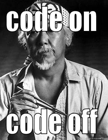 CODE ON CODE OFF Misc