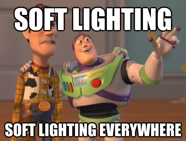 Soft lighting soft lighting everywhere  Buzz Lightyear