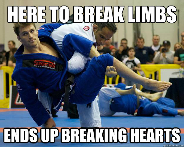 here to break limbs ends up breaking hearts  Ridiculously Photogenic Jiu Jitsu Guy