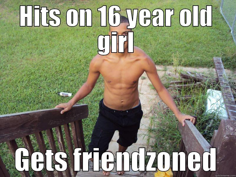 HITS ON 16 YEAR OLD GIRL GETS FRIENDZONED Misc