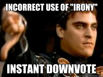 Incorrect use of 