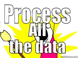 PROCESS ALL THE DATA All The Things