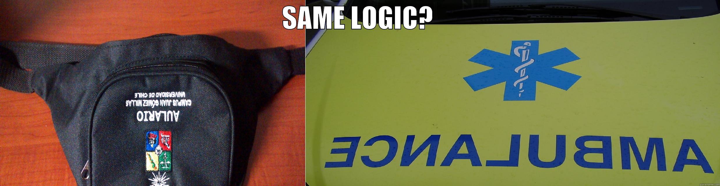 SAME LOGIC?  Misc