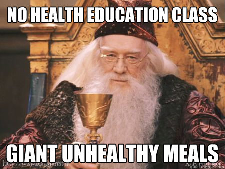 no health education class giant unhealthy meals - no health education class giant unhealthy meals  Drew Dumbledore