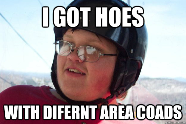 i got hoes with difernt area coads - i got hoes with difernt area coads  Misc