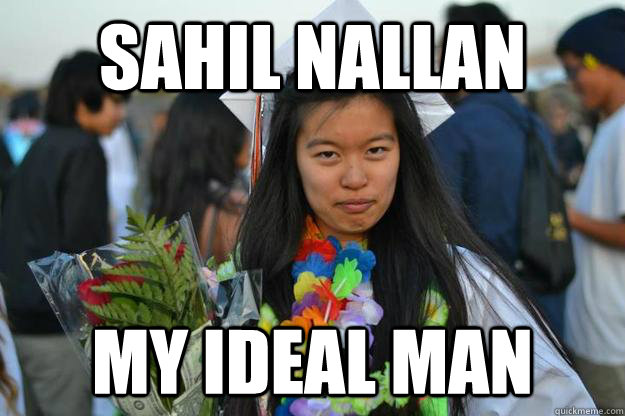 Sahil Nallan My ideal man   