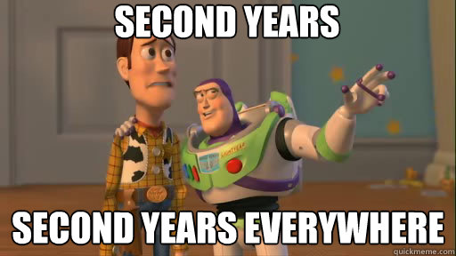 Second Years second years everywhere  Everywhere