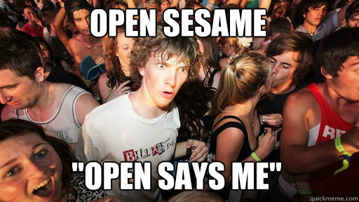 Open Sesame 