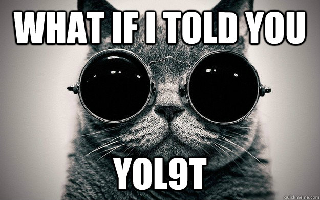 What if i told you YOL9T - What if i told you YOL9T  Morpheus Cat Facts