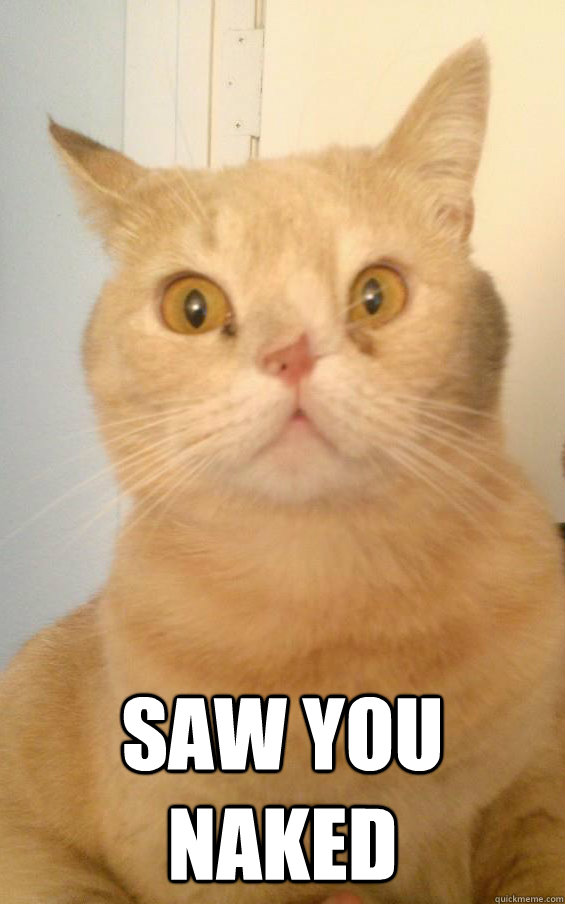  saw you naked -  saw you naked  Jeffy Surprised