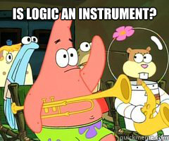 Is logic an instrument?   Band Patrick