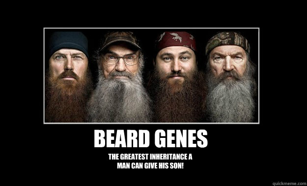 Beard Genes The greatest inheritance a man can give his son! - Beard Genes The greatest inheritance a man can give his son!  Beard Genes