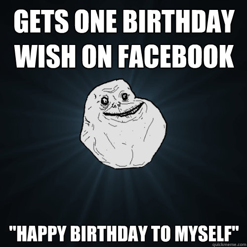 gets one birthday wish on facebook 