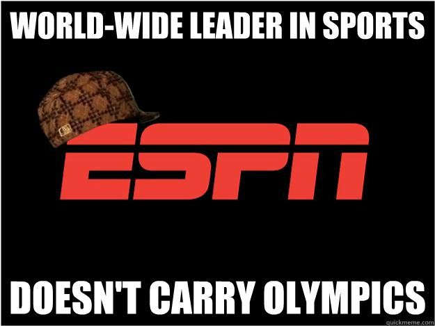 World-Wide leader in sports Doesn't carry Olympics   