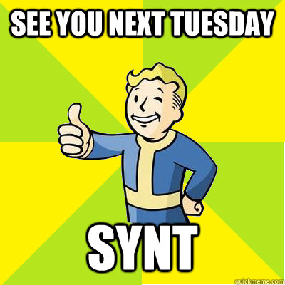 SEE YOU NEXT TUESDAY SYNT   Fallout new vegas