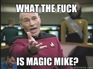 What the Fuck Is Magic Mike?  Annoyed Picard