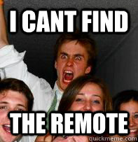 I cant find the remote   