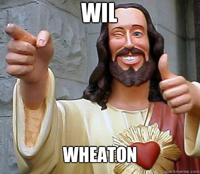 Wil Wheaton  Approval Jesus