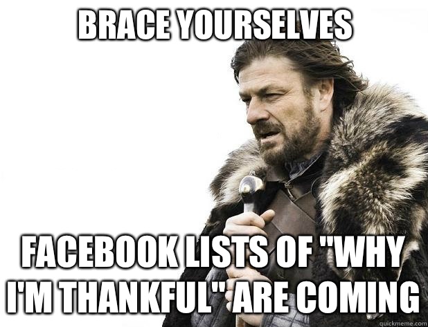 Brace yourselves Facebook lists of 