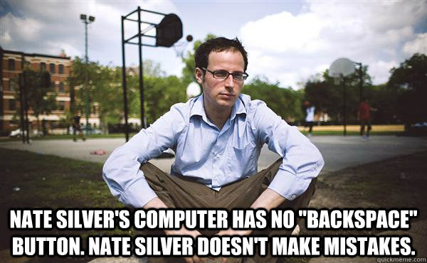  Nate Silver's computer has no 