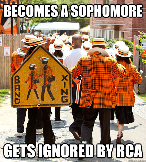 becomes a sophomore gets ignored by rca  Princeton Problems