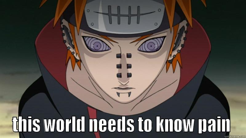  THIS WORLD NEEDS TO KNOW PAIN Misc