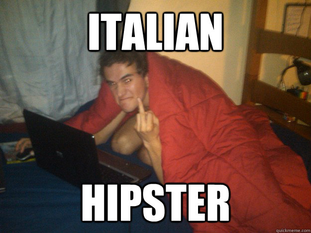 italian hipster  