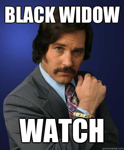 Black Widow WATCH - Black Widow WATCH  Brian Fantana