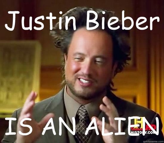 Justin Bieber IS AN ALIEN - Justin Bieber IS AN ALIEN  Ancient Aliens