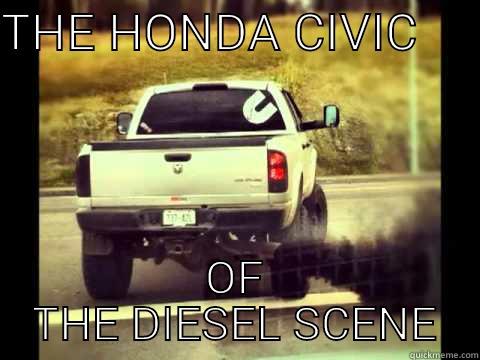 THE HONDA CIVIC      OF THE DIESEL SCENE Misc