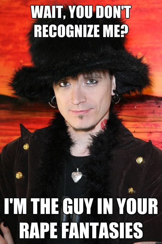 WAIT, YOU DON'T RECOGNIZE ME? I'M THE GUY IN YOUR RAPE FANTASIES  Lolgame