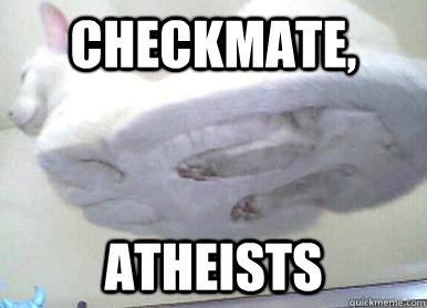 Checkmate, Atheists - Checkmate, Atheists  Hoverkat