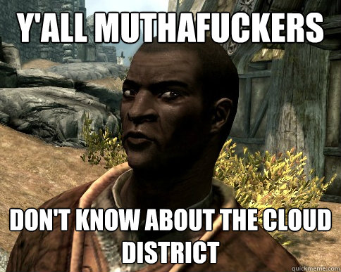 Y'ALL MUTHAFUCKERS  DON'T KNOW ABOUT THE CLOUD DISTRICT - Y'ALL MUTHAFUCKERS  DON'T KNOW ABOUT THE CLOUD DISTRICT  Narcissistic Nazeem