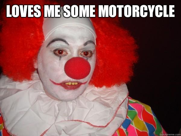 LOVES ME SOME MOTORCYCLE   Douchebag Paul Christoforo