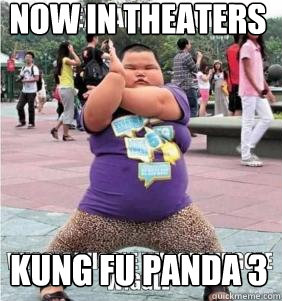 Now in theaters Kung Fu panda 3  