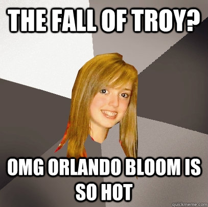 The Fall of Troy? OMG Orlando Bloom is So Hot - The Fall of Troy? OMG Orlando Bloom is So Hot  Musically Oblivious 8th Grader
