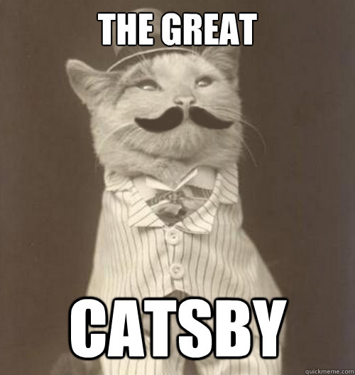 The Great Catsby  Original Business Cat