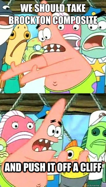 We should take brockton composite squadron And push it off a cliff  Push it somewhere else Patrick