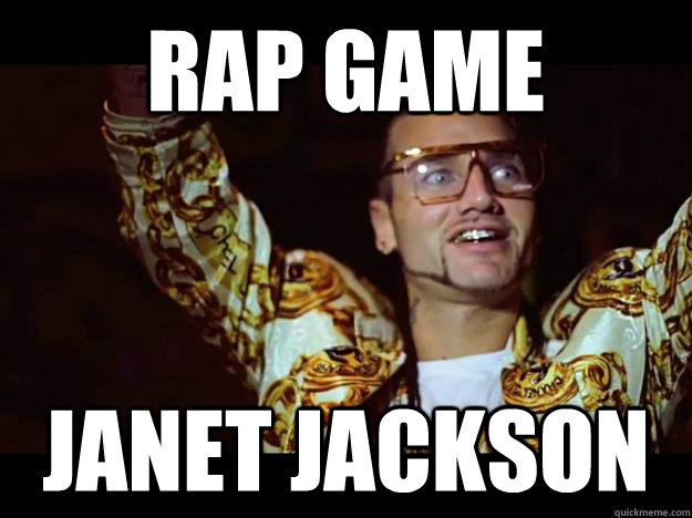RAP GAME janet jackson  riff raff