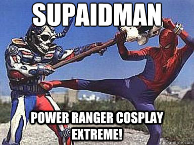 Supaidāman  Power Ranger cosplay extreme!  Japanese spiderman