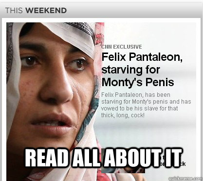 READ ALL ABOUT IT  Felix Pantaleon